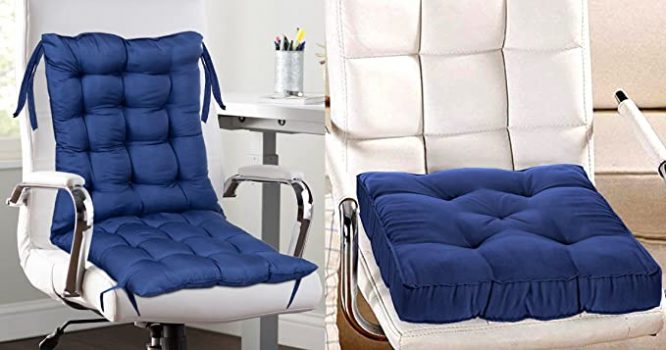 Chair Cushion 18 * 36 & Square Cushion 18 * 18 Inch – Set of 2