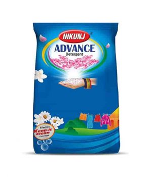 Nikunj Advance Detergent Powder , White, 4000 gram