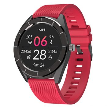 Noise NoiseFit Endure Smart Watch 20 Day Battery Life (Racing Red)