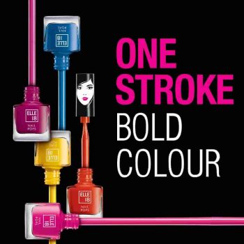 Elle18 Matte, Glossy Finish Nail Pops Color