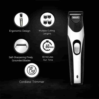Wahl 09891-024 Beard Pro Cord/Cordless Beard Trimmer for Men