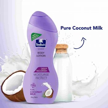 Parachute Advansed Deep Nourish Body Lotion for Women & Men, Dry Skin, 250ml