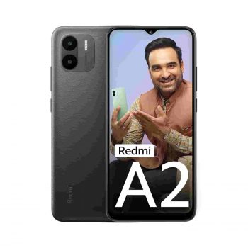 Redmi A2 (Classic Black, 4GB RAM, 64GB Storage) | Powerful Octa Core G36 Processor