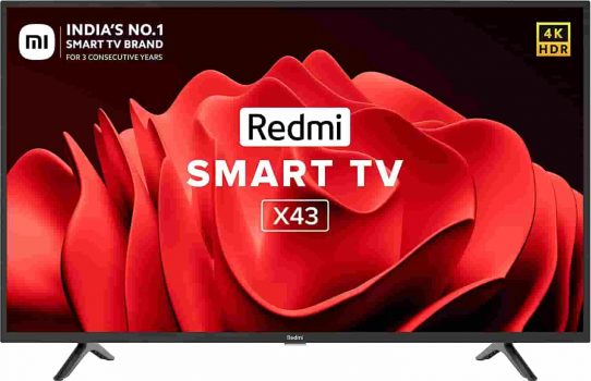 Redmi 108 cm (43 inches) 4K Ultra HD Android Smart LED TV X43