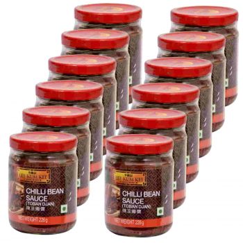 Lee Kum Kee Chilli Bean Sauce Toban Djan, 7.97 oz / 226 gm (Pack of 12)