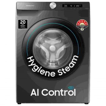 Samsung 7 Kg 5 Star AI Control & Wi-Fi, Fully-Automatic Front Loading Washing Machine