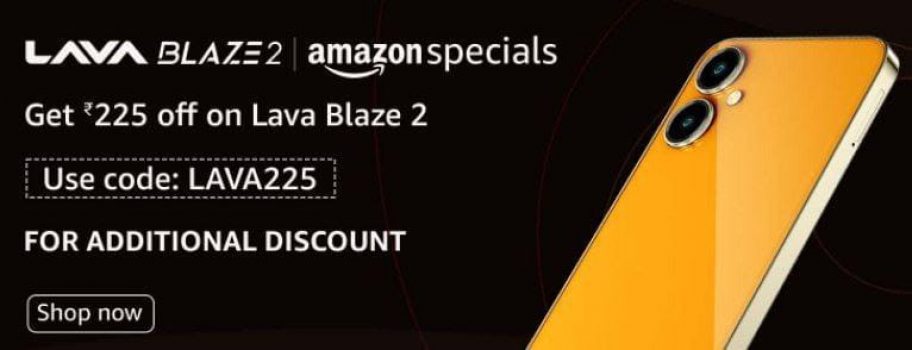 Lava Blaze 2 (6 GB RAM, UFS 2.2 128GB Storage)