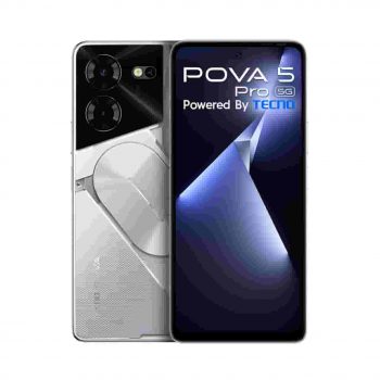 Pova 5 Pro 5G (Silver Fantasy, 8GB RAM,256GB Storage)