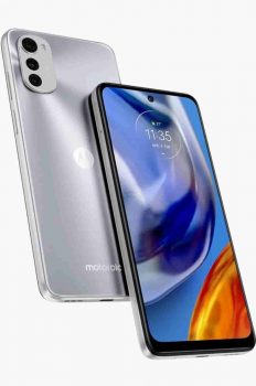 Motorola e32s (Misty Silver, 3GB RAM 32GB Storage)