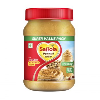 Saffola Peanut Butter Crunchy| High Protein Peanut Butter