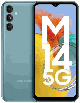 Samsung Galaxy M14 5G (Smoky Teal,6GB,128GB)