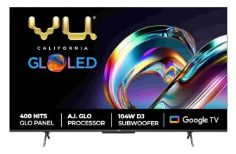 Vu 139 cm (55 inches) The GloLED Series 4K Smart LED Google TV