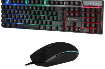 Zebronics War Gaming Keyboard and Mouse Combo