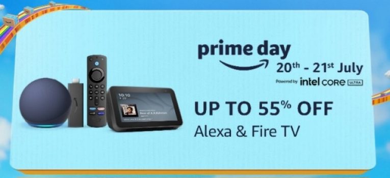 Amazon Prime Day – Echo, Fire TV Stick Up to 55% Off