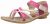 Walkaroo Girl’s Faux Leather Pink Fashion Sandals