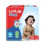 LuvLap Pant Style Baby Diapers, Large (L), 62 Count