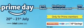 Amazon Prime Day 20-21th July 2024 (ICICI & SBI 10% Discount)