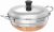 Amazon Brand – Solimo Stainless Steel Multi Kadai with Induction Base