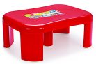 Cello Endura Tuff Plastic Seat Stool, Small, Red