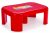 Cello Endura Tuff Plastic Seat Stool, Small, Red