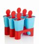 Great Freedom Sale : Clazkit Set of 6 Plastic Reusable Ice Pop Makers