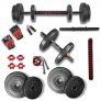 Lifelong LLPVCHGC06 PVC Home Gym Set 20kg Plate