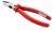 Visko Tools 252 7 Side Cutter | Red Color | 7 inches | Multipurpose Plastic Coated for Wire & Plastic Cutting